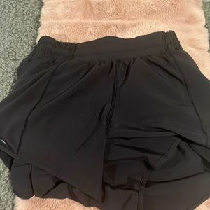 Black Lululemon shorts.